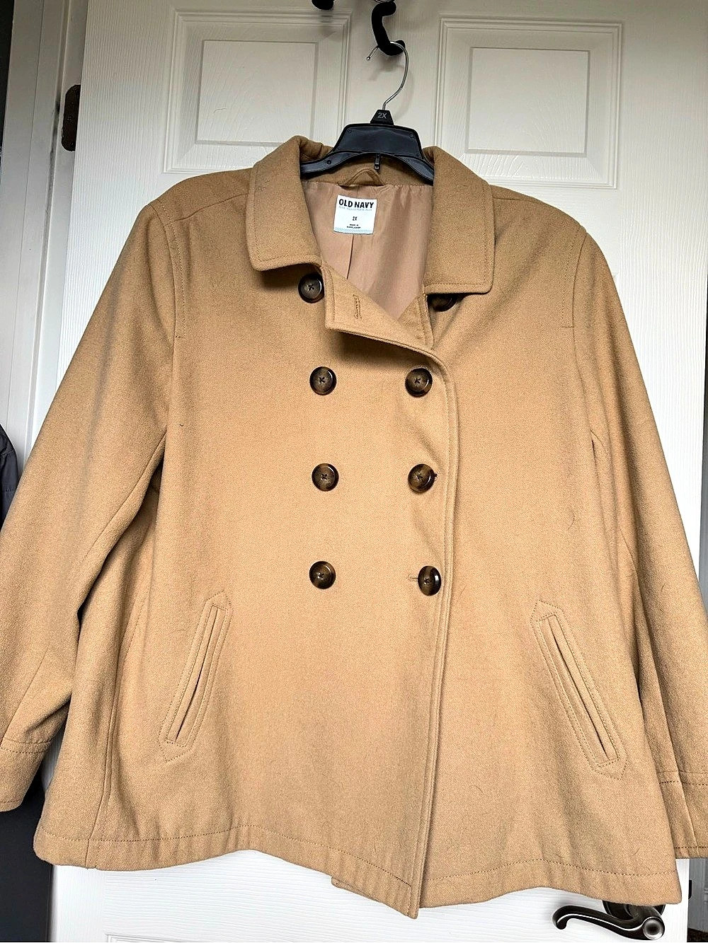 Old Navy Classic Plus-Size Peacoat Women's Brown 2XL